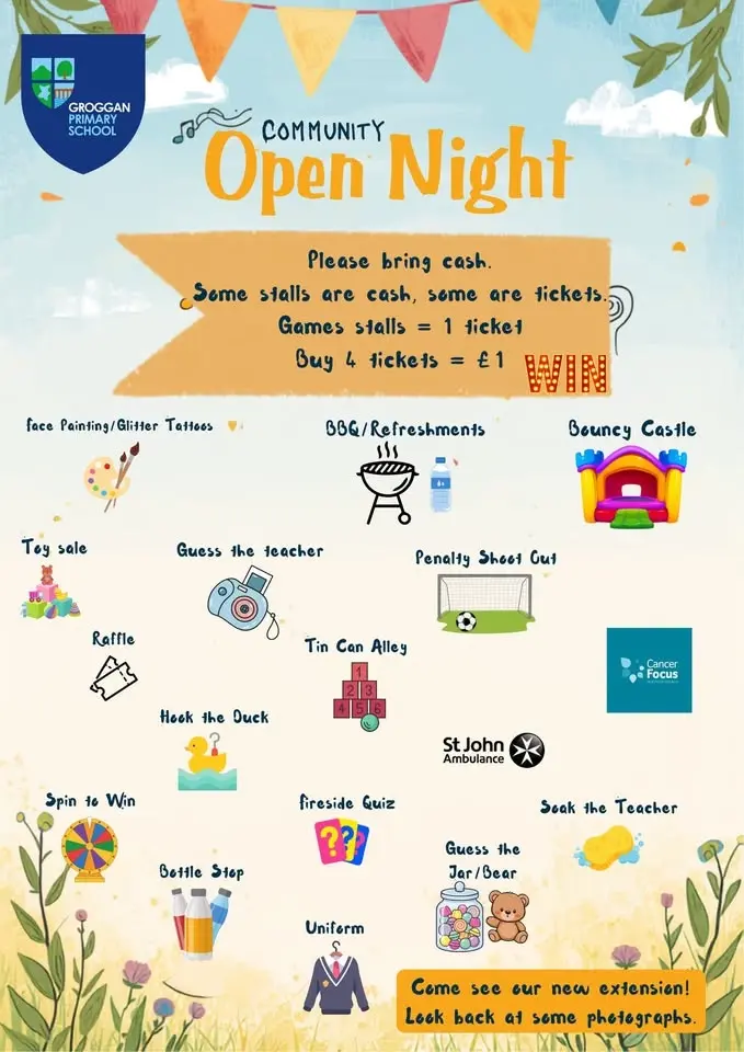 Groggan Primary School Community Open Night