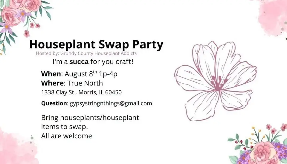 Houseplant Swap Party
