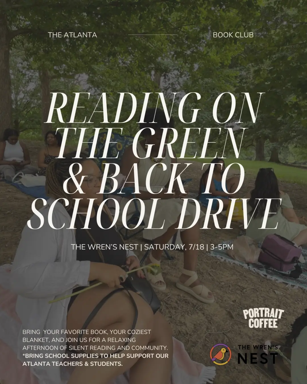 Reading On The Green & Back To School Drive