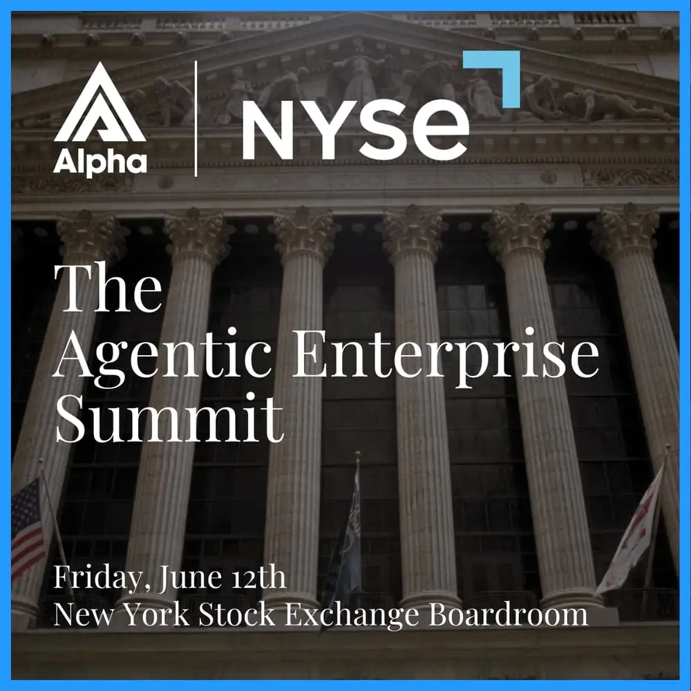 Alpha | NYSE : The Agentic Enterprise Summit