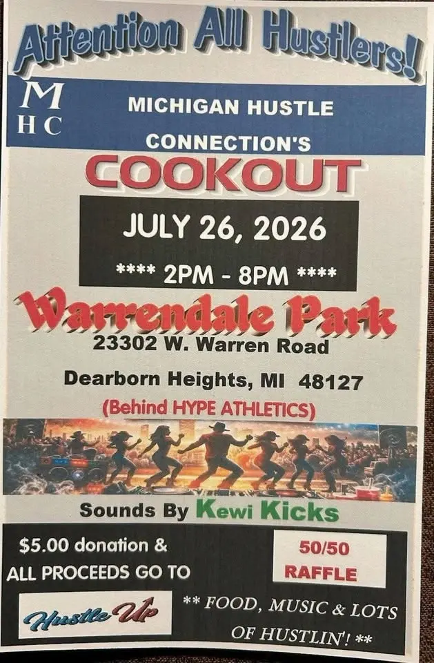 M.H.C Cook Out fundraiser for Hustle Up 