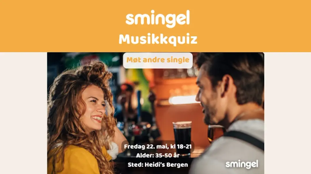 Smingel Bergen Musikkquiz (35-50 år)