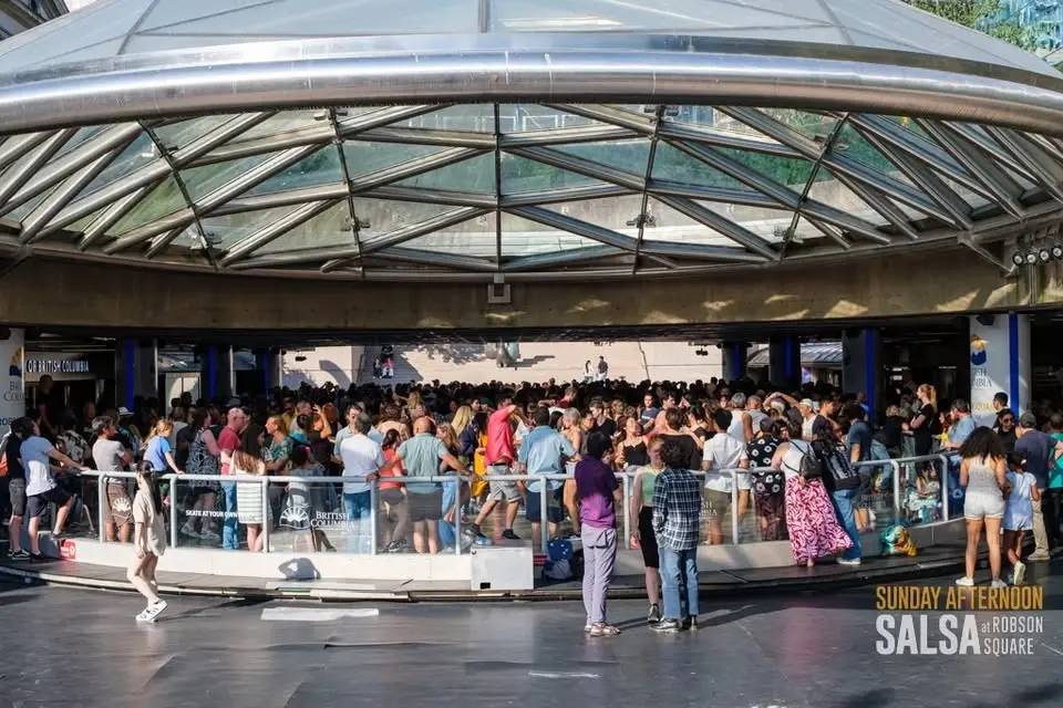 Sunday Afternoon Salsa Bachata at Robson Square 2026