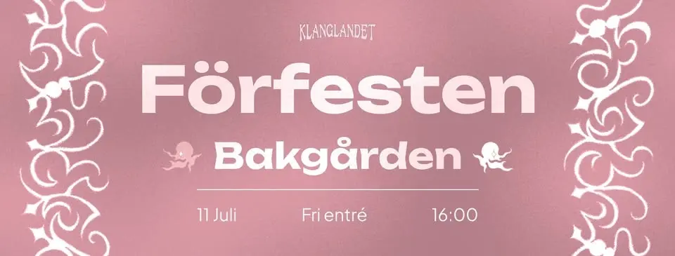 Klanglandet Förfest 2026