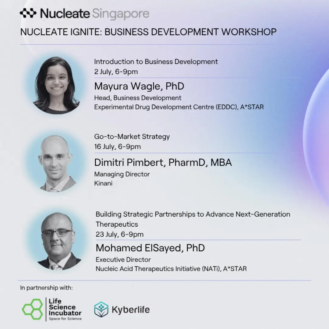 Nucleate Singapore Ignite Workshop Series: Business Development (BD)