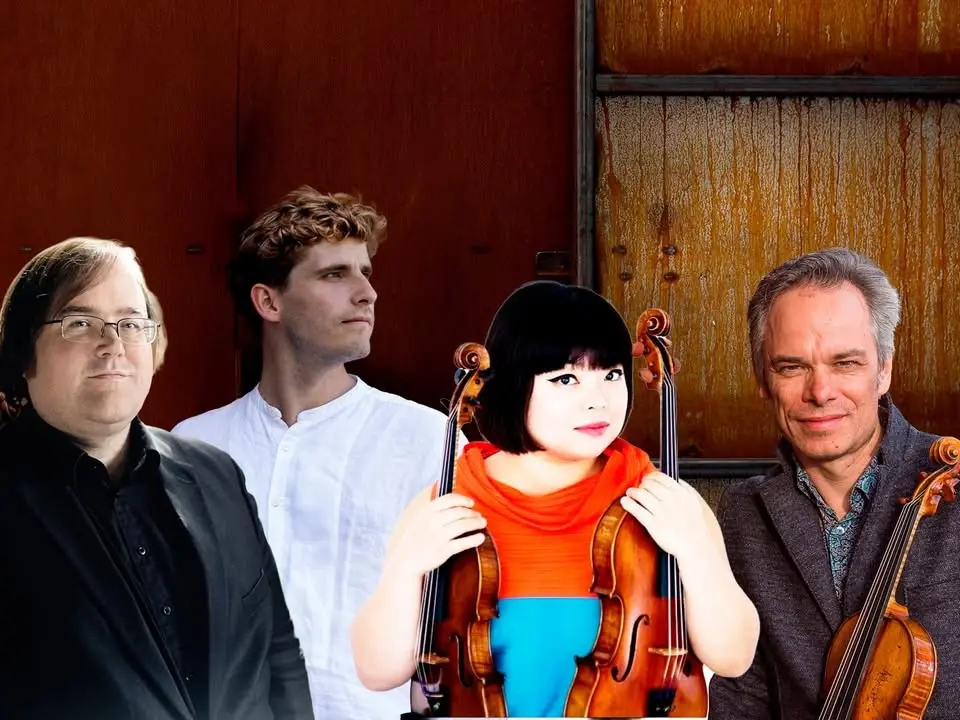 Pianokvartetter med Benjamin Schmid, Yura Lee, Andreas Brantelid och Christian Ihle Hadland