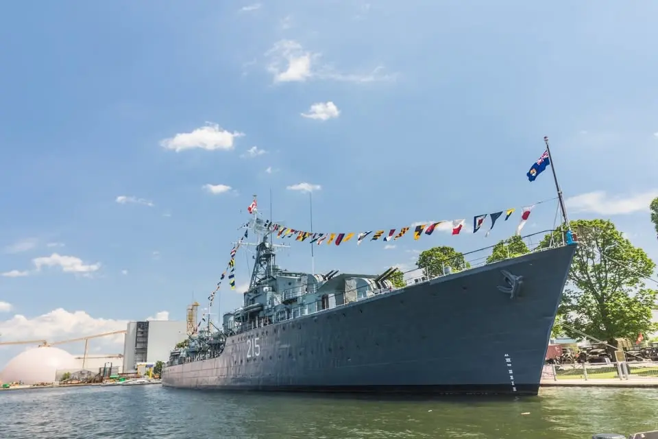 Canada Day at HMCS Haida