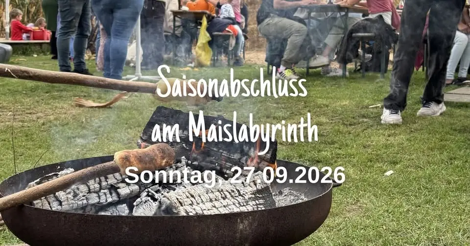 Saisonabschluss im Maislabyrinth