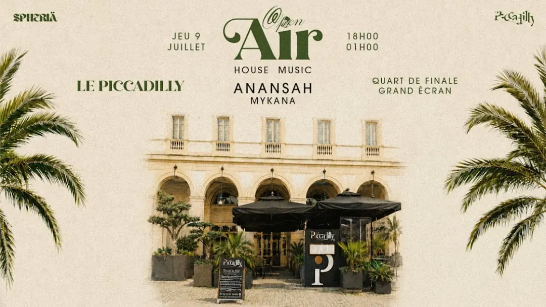 Quart De Finale - Open Air House Jeudi 09 Juillet