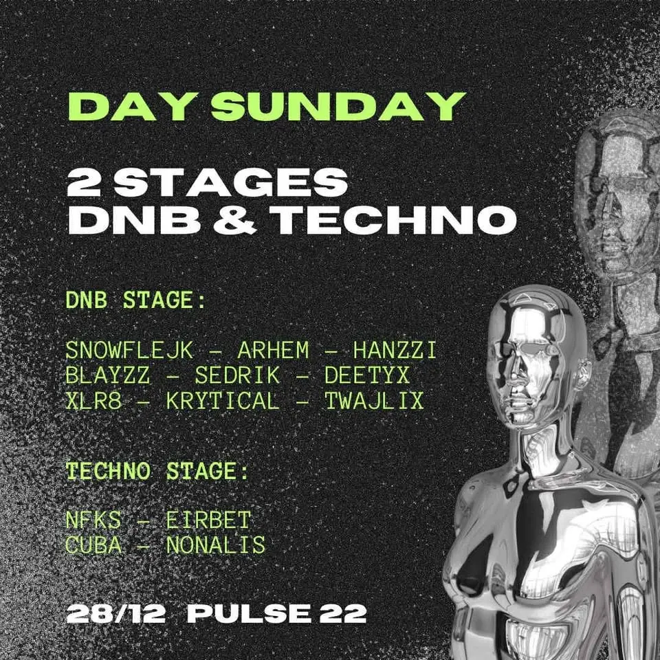 Day Sunday ✨ Techno vs. DNB