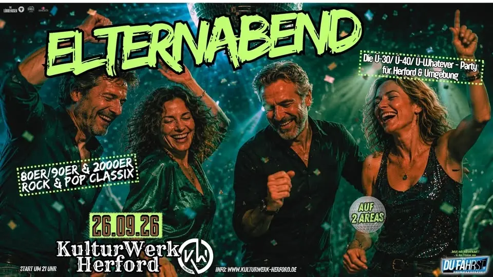 ELTERNABEND - The Comeback (in der gr.Halle)// KulturWerk - HF
