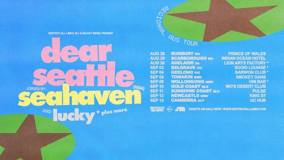 Dear Seattle Regional Tour 2026 with Seahaven (usa) // Newcastle
