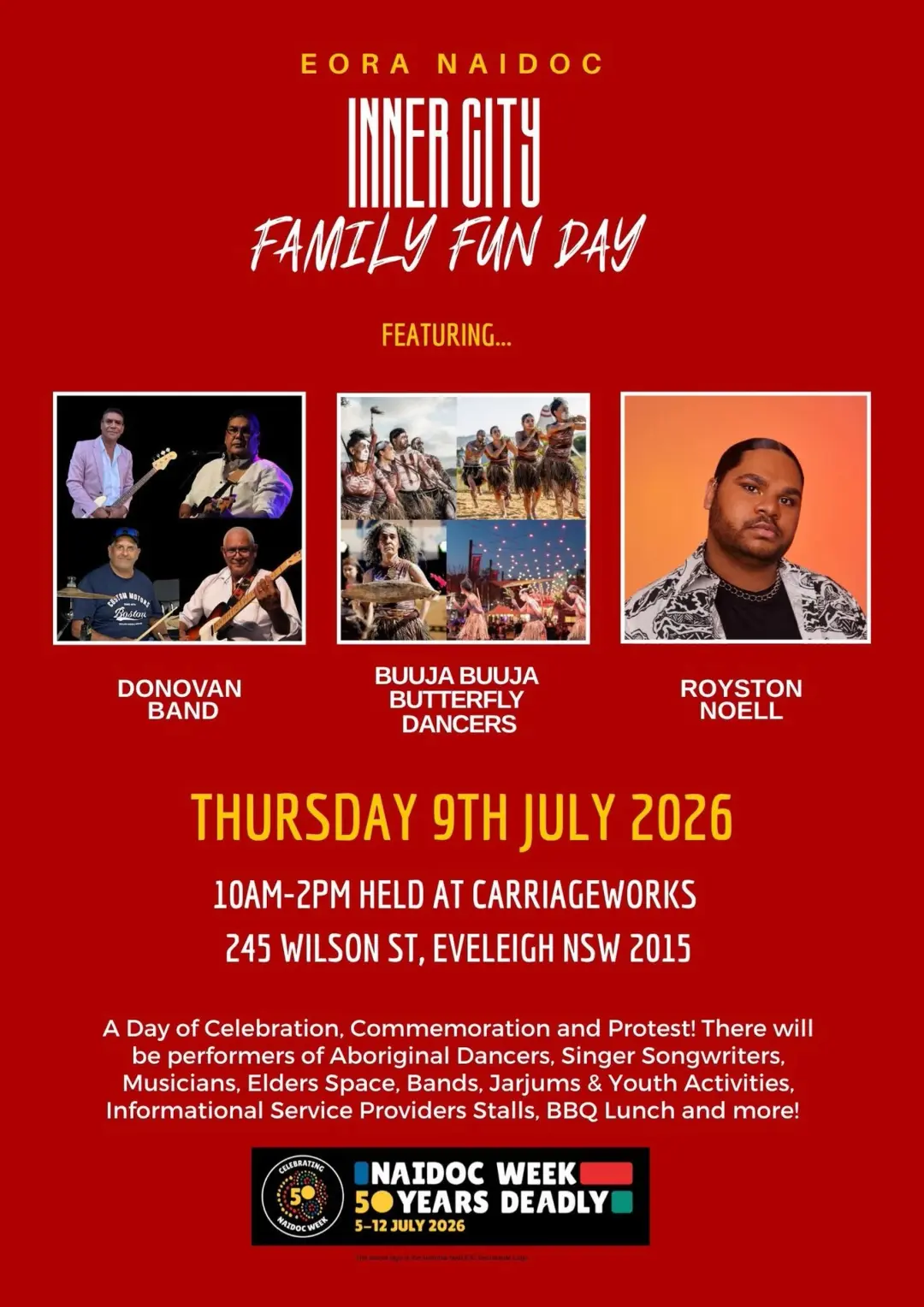 Inner City EORA NAIDOC Family Fun Day