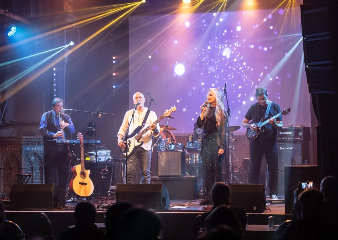 John Hackett Band with special guest Heather Findlay at Vinylcafe Schwarzes Gold, Dorsten, Germany