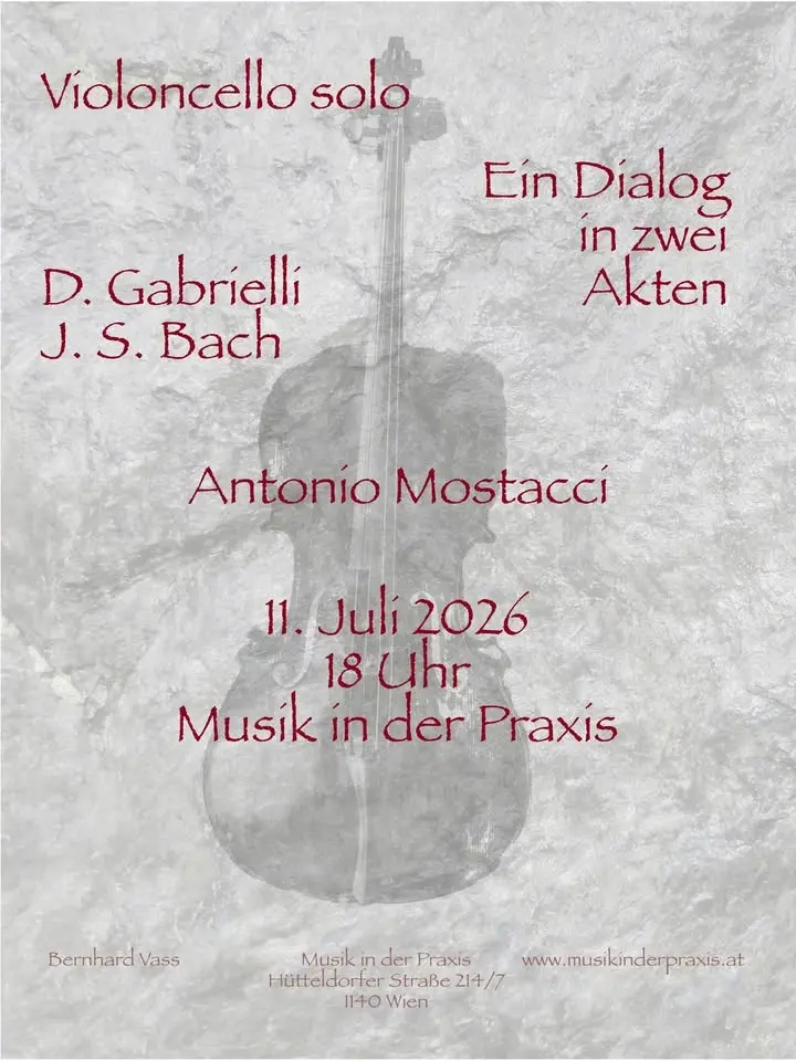 Violoncello solo -  ein Dialog in zwei Akten