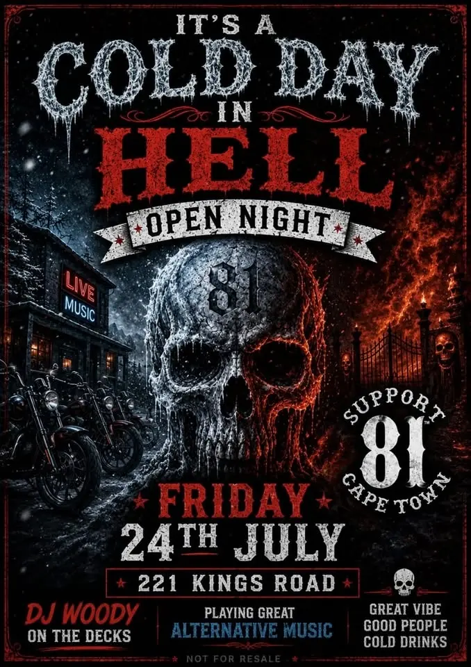 Open Night: Cold Day in Hell