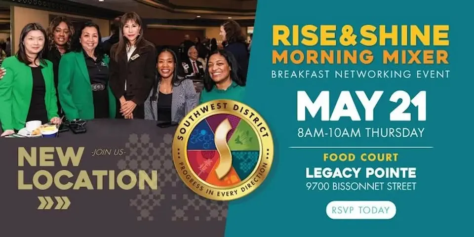 Rise & Shine Morning Mixer ***NEW Location!