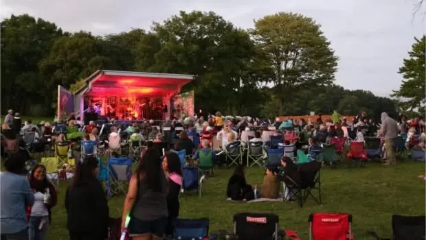 Blue Moon on the Beach at Kensington Metropark