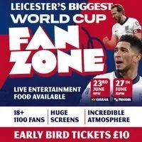 Leicester's Biggest World Cup Fanzone: England Vs Panama