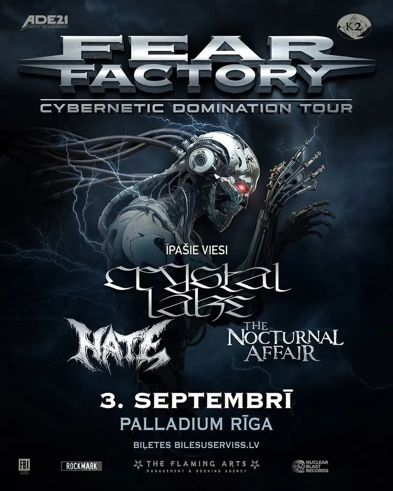 Fear Factory - Palladium Riga
