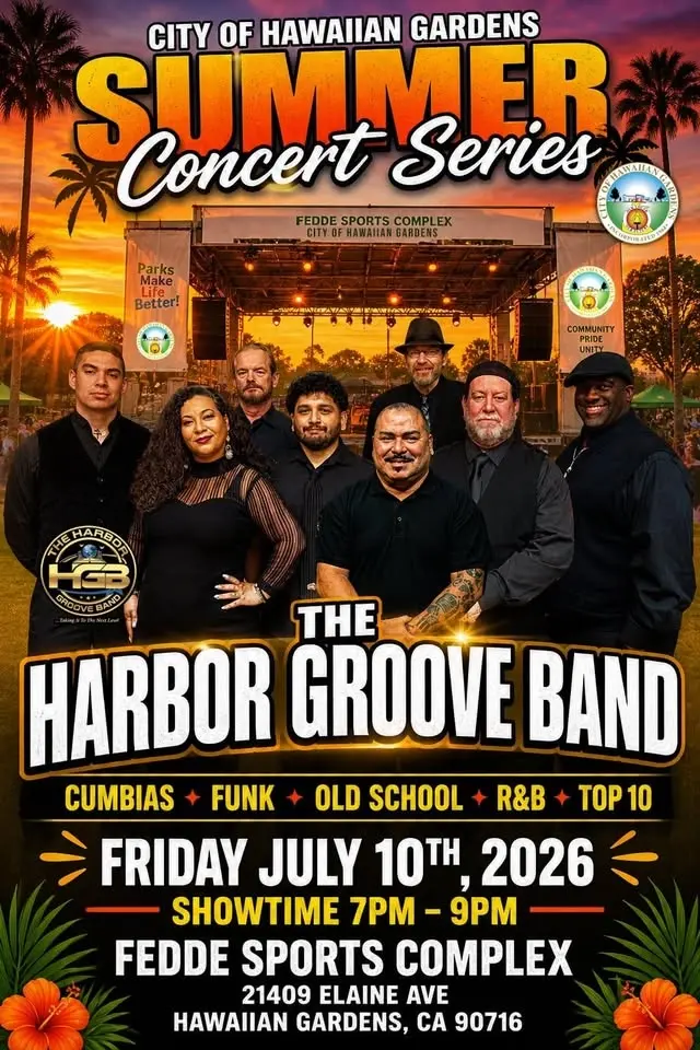 HGB @The City of Hawaiian Gardens SUMMER CONCERT