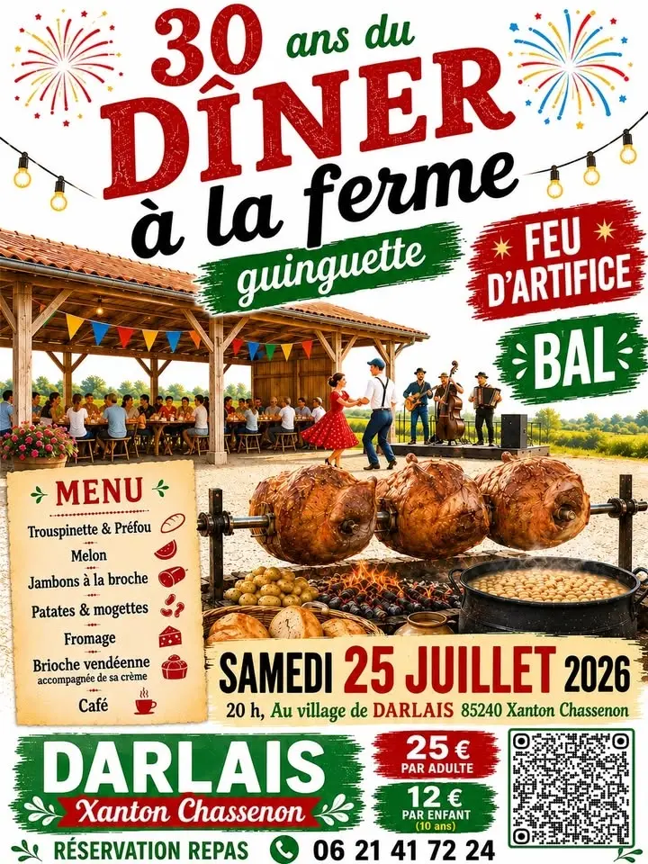 30 ème Dîner à la ferme