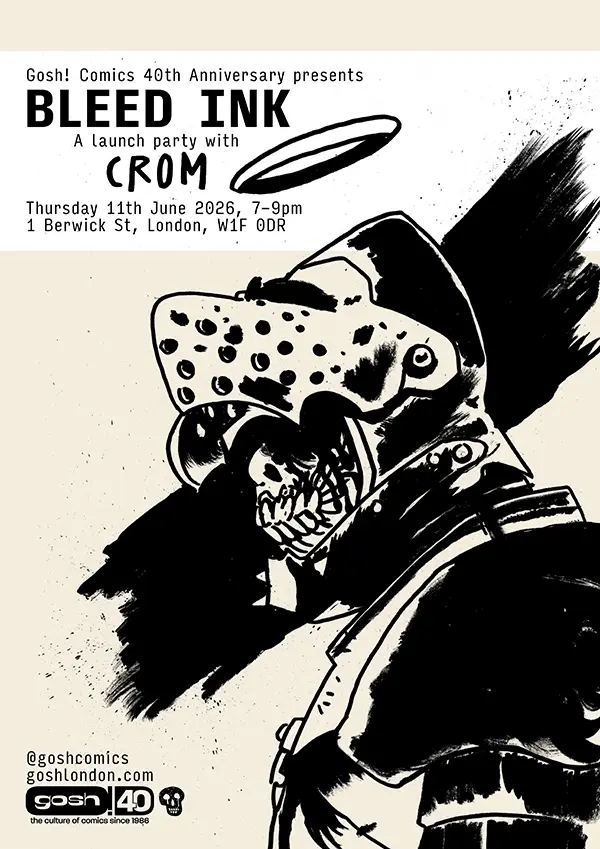 Bleed Ink Launch Party With CROM