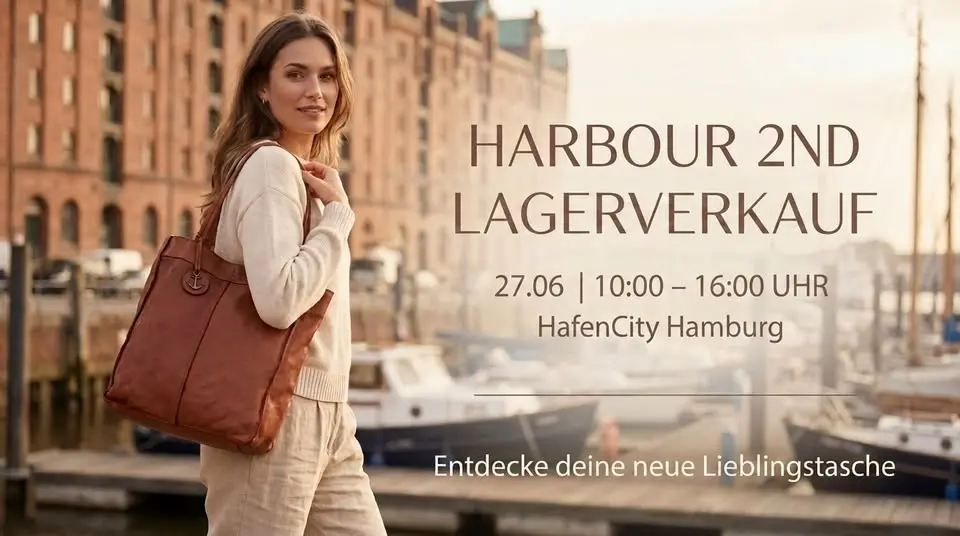 Lagerverkauf in unserem Showroom in der Hafencity ⚓ 