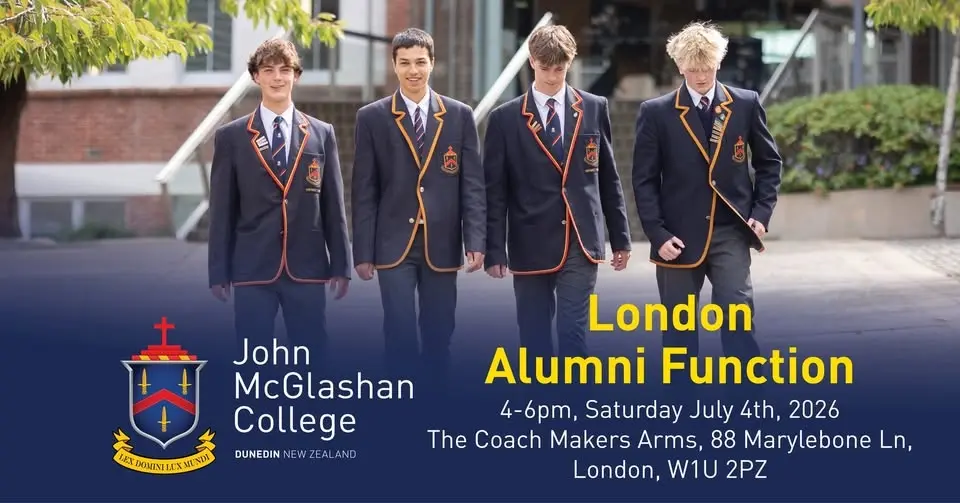 John McGlashan College Alumni Event, London