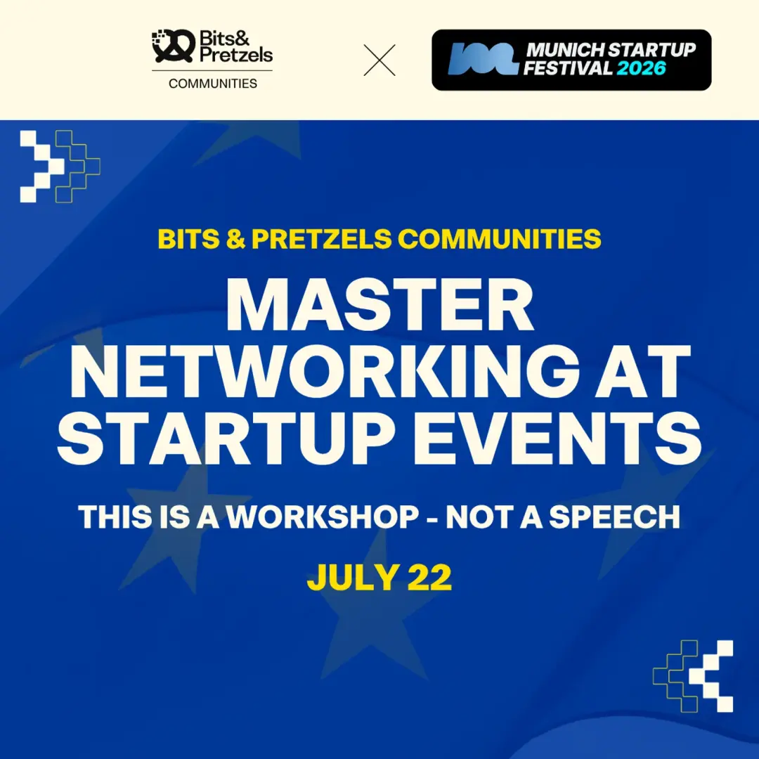 Master Networking at Startup Events - Sideevent Munich Startup Festival