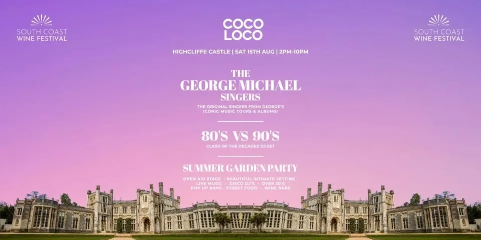 Summer Garden Party at Highcliffe Castle with The George Michael Singers