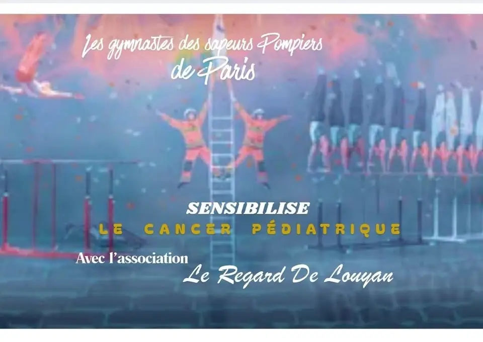 Septembre en Or avec les gymnastes de la brigade de sapeurs Pompiers de Paris 