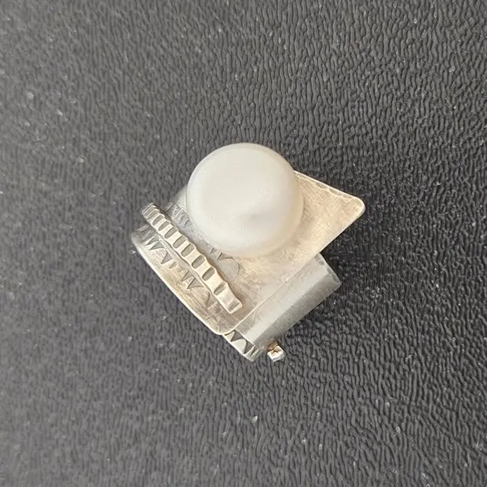 Half Drilled Pearl Wrap Ring - In-Person Jewelry Class