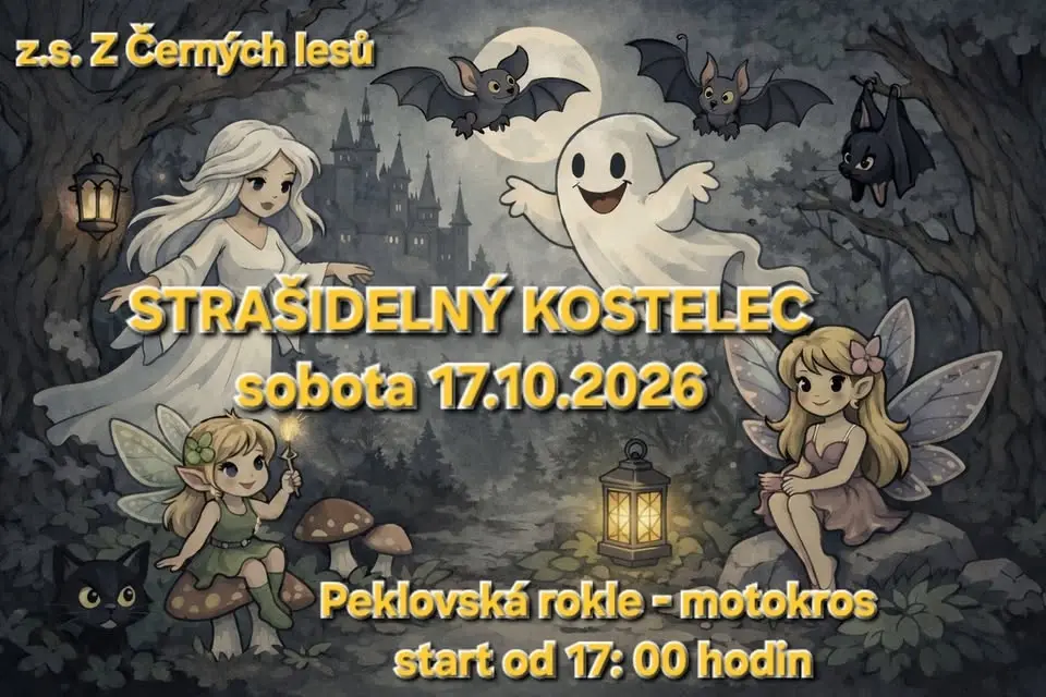 STRAŠIDELNÝ KOSTELEC 17.10.2026