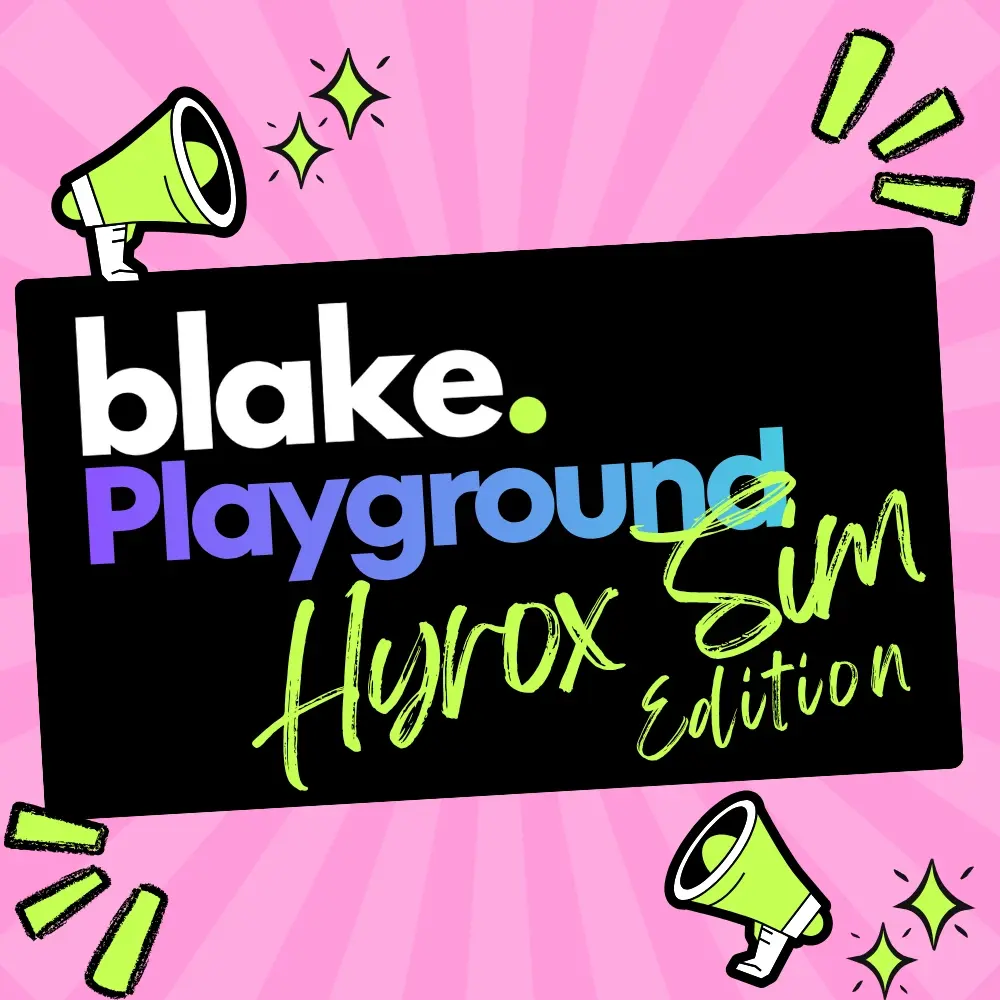 blake. Playground Ep.1 Women-only Hyrox Sim