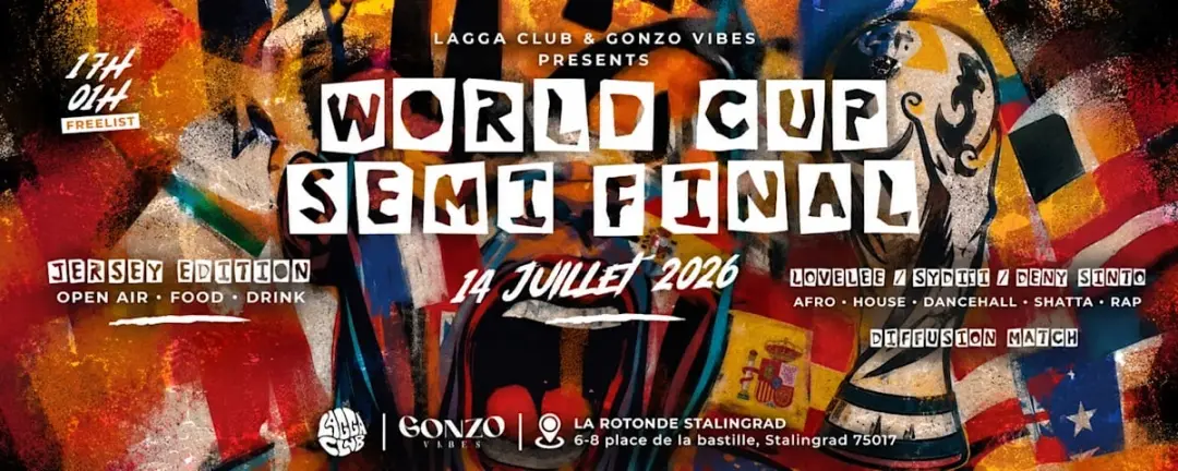 Lagga Club X Gonzo Vibes · Free Open Air & Match