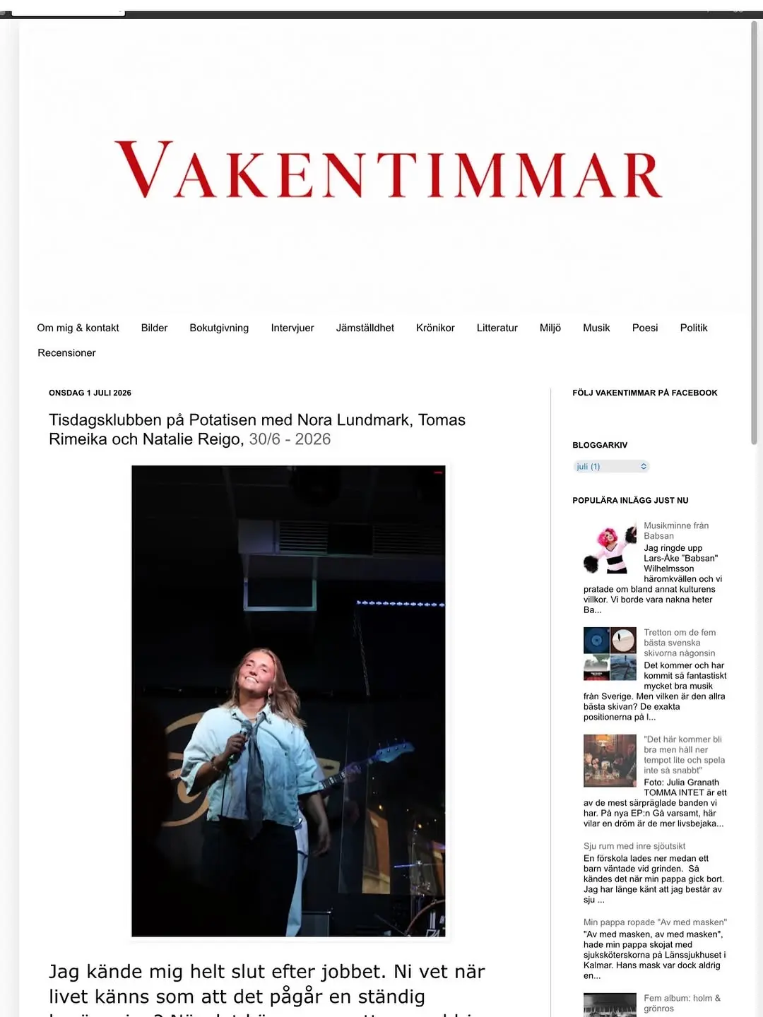 Tisdagsklubben på Potatisen