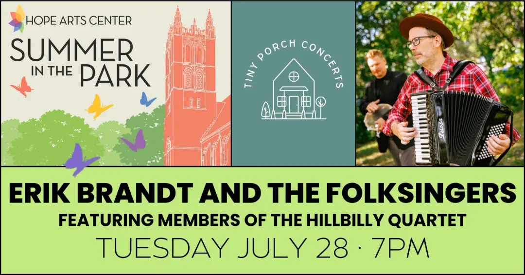 Summer in the Park presents Erik Brandt & The Folksingers (& members of the Urban Hillbilly Quartet)