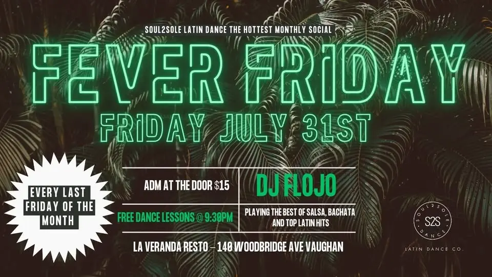 Fever Friday Latin Social