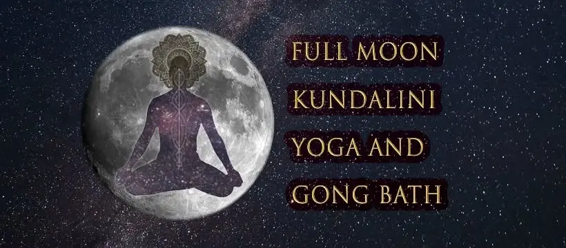 Full Moon Meditation and Gong Bath | Cost: 12