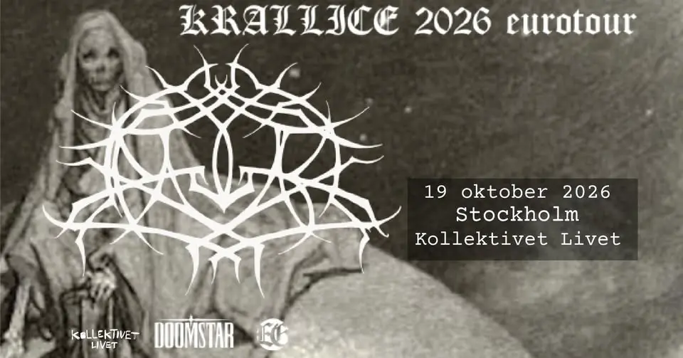 Krallice | Live på Kollektivet Livet, Stockholm 
