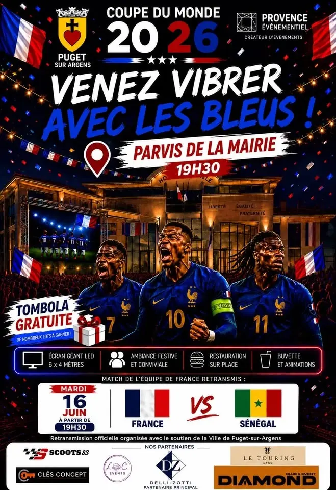 Coupe du monde sur écran géant