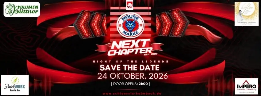 HOUSE MARKE "NEXT CHAPTER"