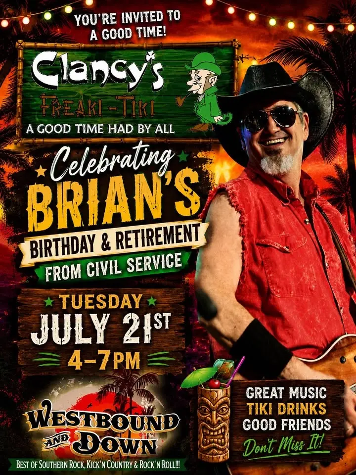 Clancy’s Irish Pub!!! It’s going to be a fun night!