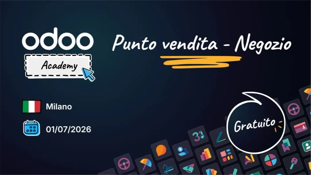 Odoo Academy Punto Vendita - Negozio - Milano