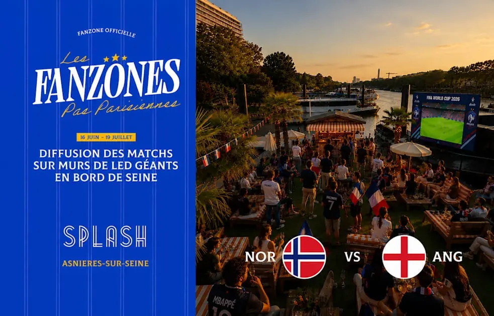 Quart De Finale ! | Fanzone @Splash Asnières