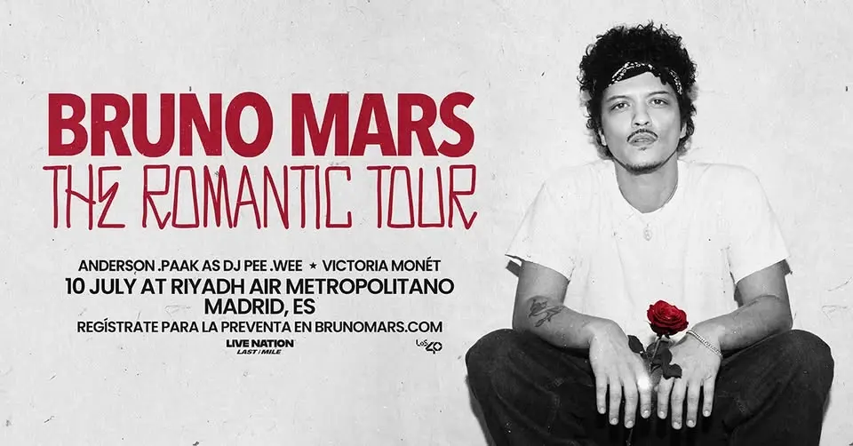 Bruno Mars – The Romantic Tour