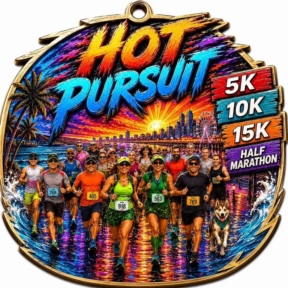 Hot Pursuit 5k, 10k, 15k, Half Marathon