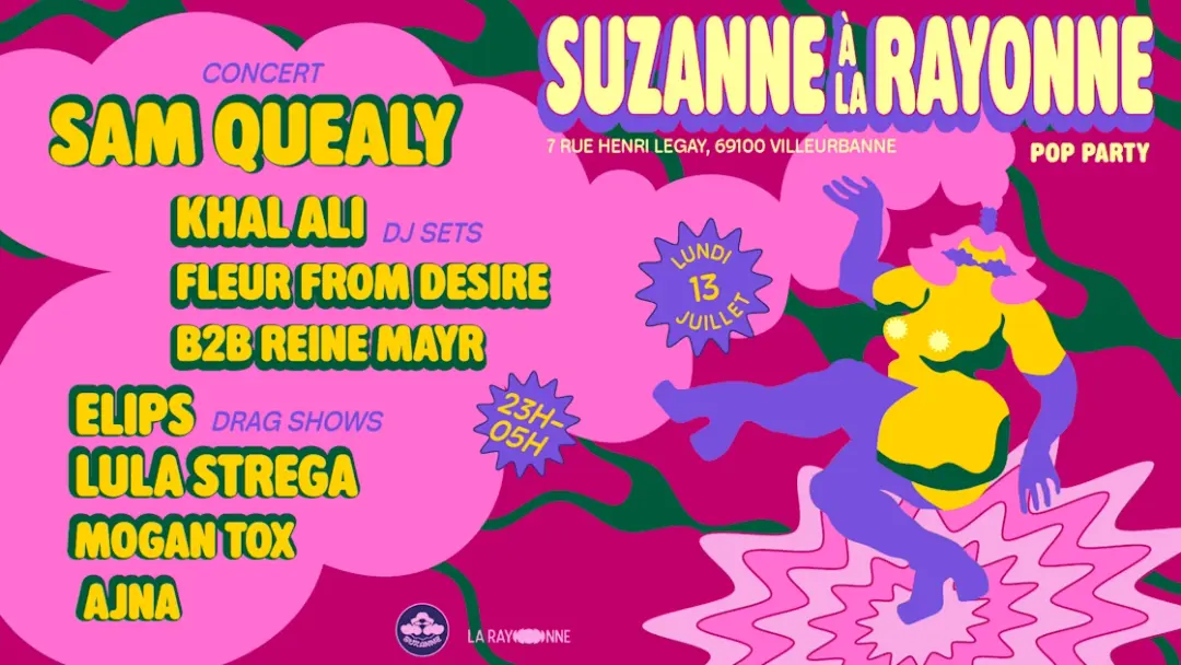 Suzanne À La Rayonne : Let's Have A Kiki
