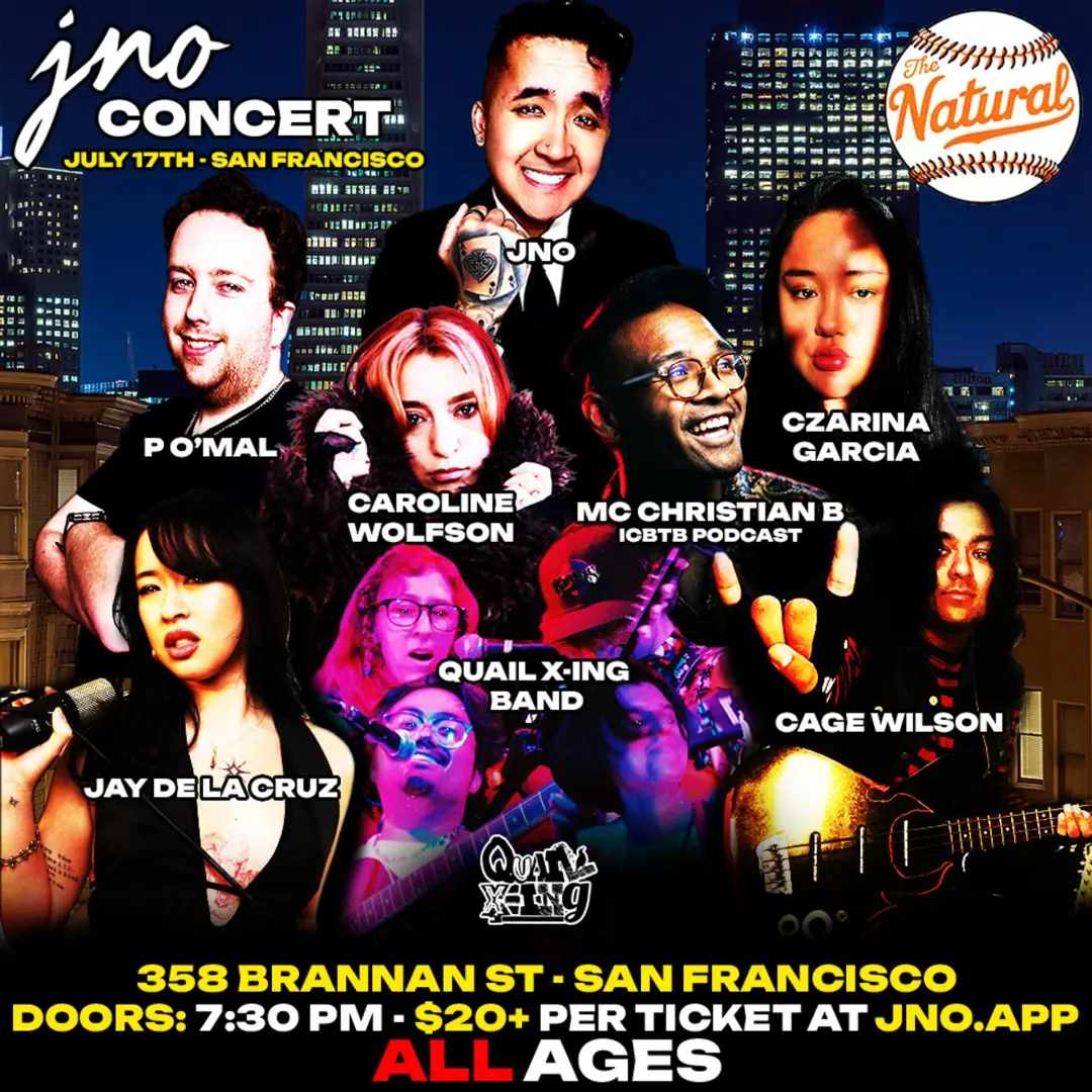 JNO Concert - The Natural | San Francisco 7-17-2026